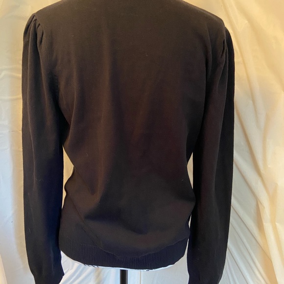 KIKIT Black Sweater with a Pink “C” on it Z - Picture 5 of 8